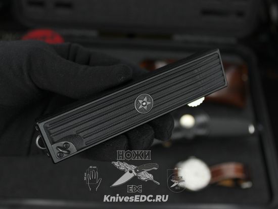 Складной нож автоматический Steelclaw ТТ-2 c клинком из стали D2, рукоять G10