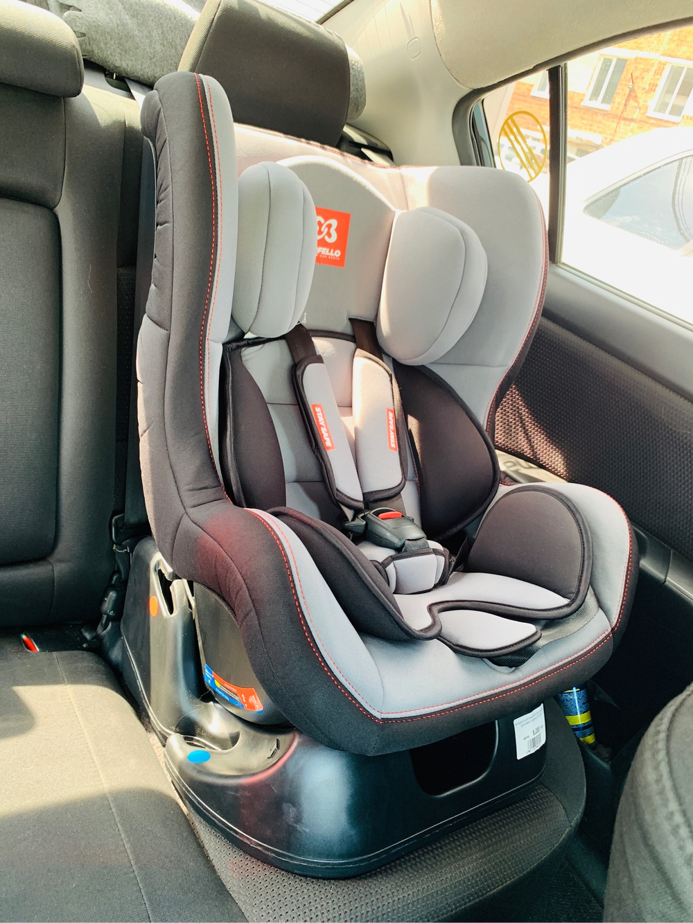 Автокресло детское GE-B (серо+чёрный (grey+black)) Артикул: GE-B/9