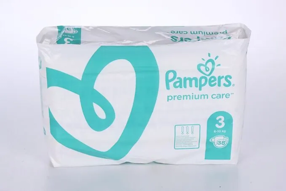 PAMPERS Подгузники Premium Care Midi (6-10 кг) 38шт