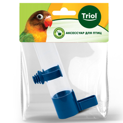 Поилка Триол для птиц "Кеша"с креплением - 50 мл