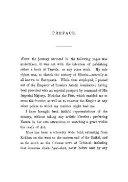 Oriental and Western Siberia. A Narrative of Seven Years' Explorations and Adventures in Siberia, Mongolia the Kirghis Steppes, Chinese Tartary, and Part of Central Asia | Thomas Witlam Atkinson