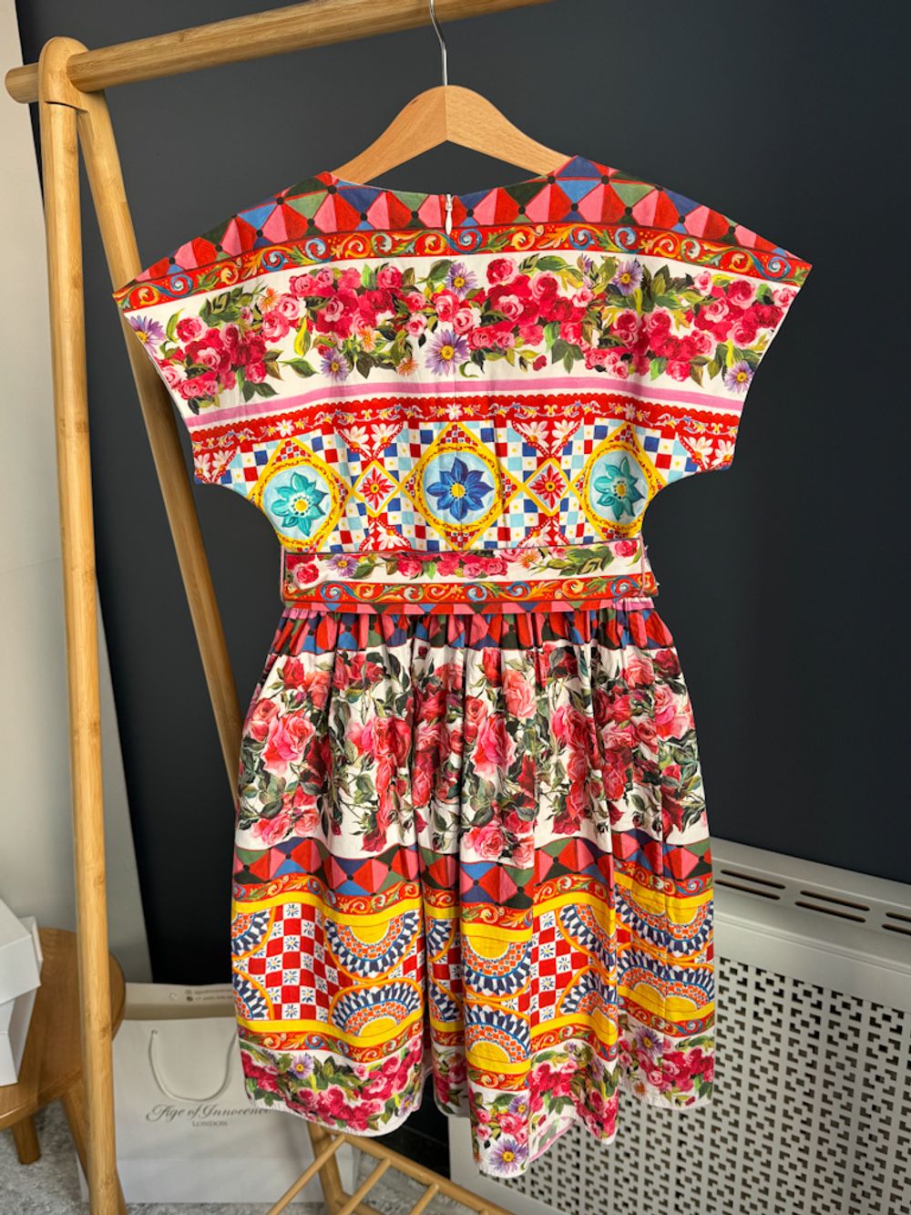 Хлопковое платье Dolce & Gabbana, 140