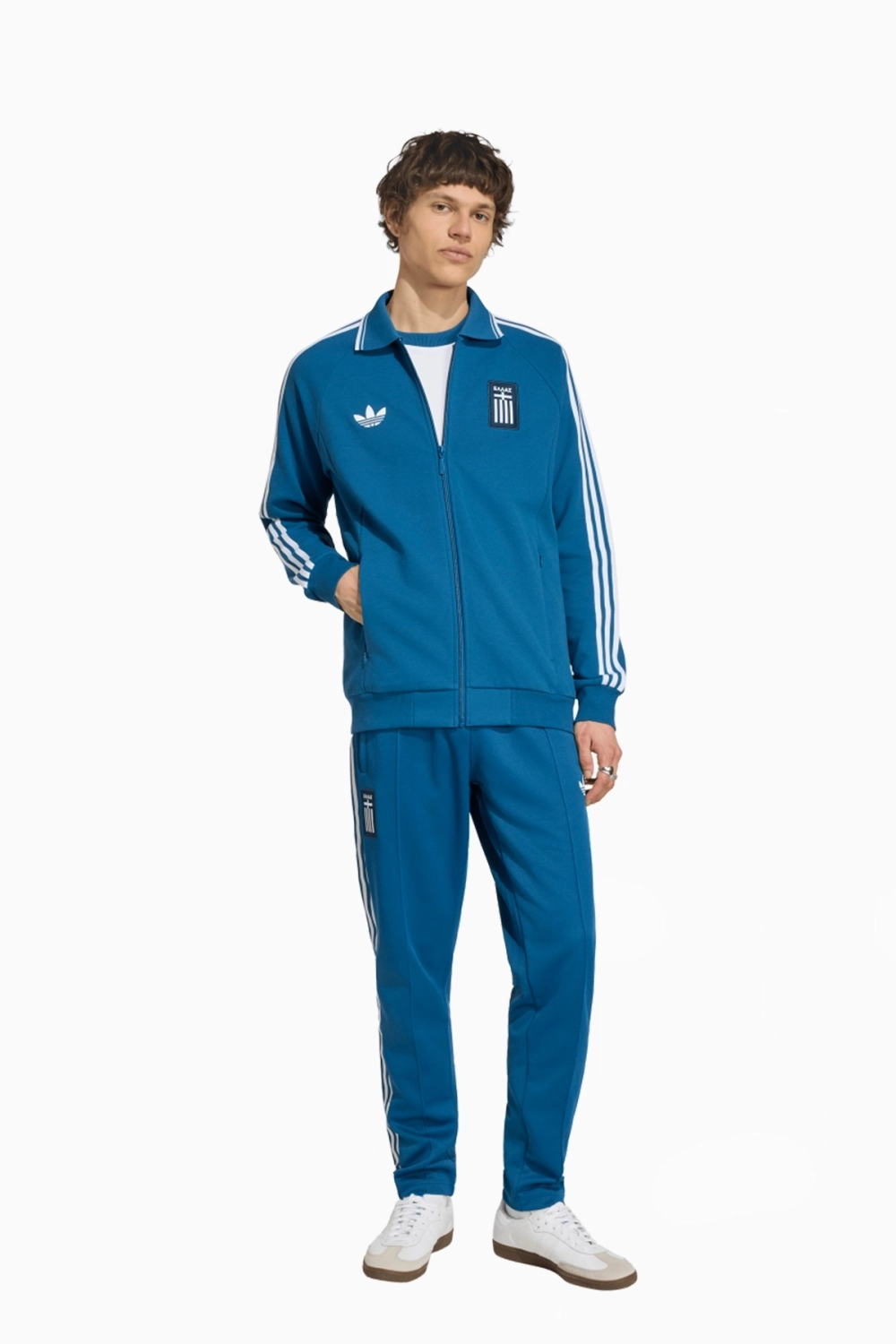 Кофта adidas Originals Greece 2026 Anthem - синий