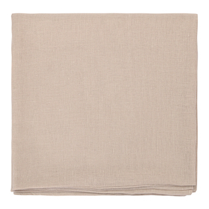 Скатерть из стираного льна бежевого цвета из коллекции essential, 170х170 см