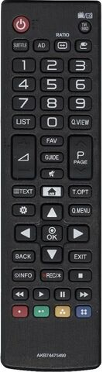 Пульт ДУ LG AKB74475490 LCD TV Smart