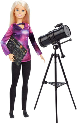 Кукла Barbie Астрофизик с Телескопом