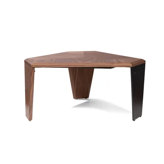 Журнальный столик Nidji 90х70х38 шпон цвет орех