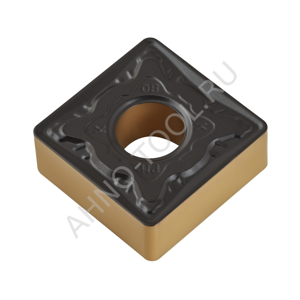 Пластина твердосплавная ISO SNMG120408-PMA ACP20E AHNO по стали, получистовая