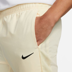 Мужские теннисные штаны Nike Court Advantage Trousers - alabaster/black