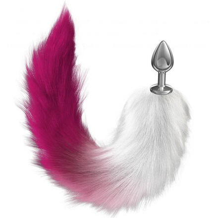 Анальная Пробка с Хвостом Diamond Starlit Pink 4020-02lola