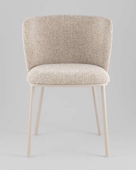 Стул Fluit, светло-серый, серые ножки