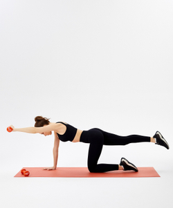 Гантель виниловая DB-101 2 кг, оранжевый