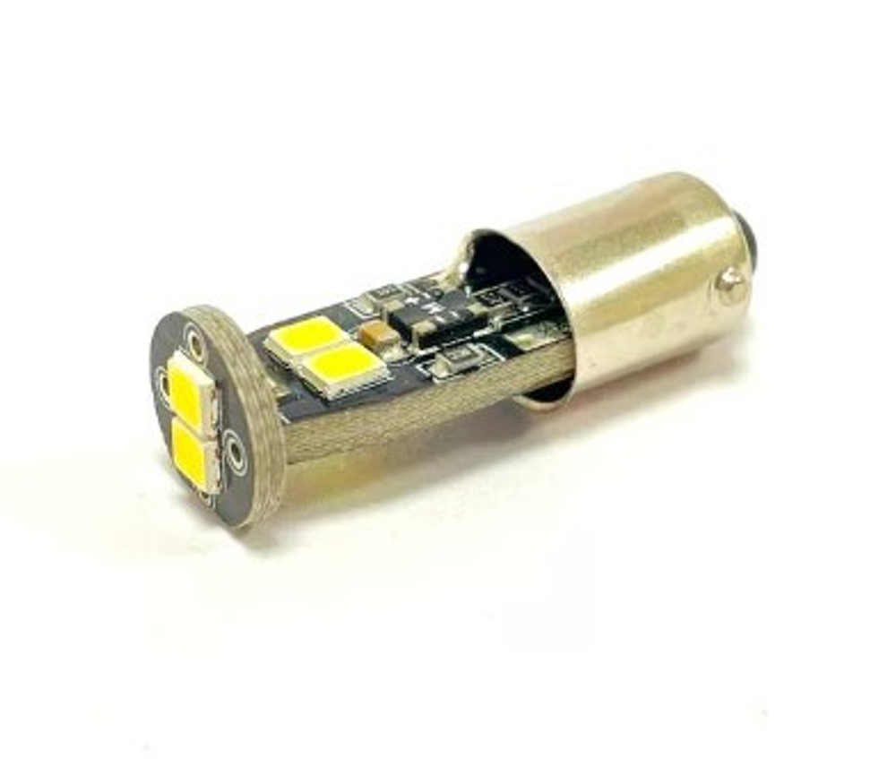 Светодиодная лампа T4W BA9S-6W-PY-8G (белый), 1шт