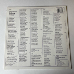 Винтажная виниловая пластинка LP Fritz Wunderlich, Hubert Giesen, Schumann: Dichterliebe, Beethoven Бетховен, Schubert Шуберт (Германия 1974) Deutsche Grammophon