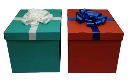 Композиция №49 Коробки для воздушных шаров с бантом