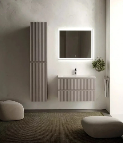 Тумба подвесная SANCOS Snob R 995х445х500, c двумя ящиками оснащенными доводчиками, Doha Soft, арт.SNR100SM