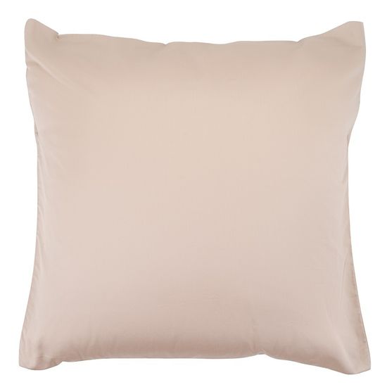 Набор из двух наволочек из сатина бежевого цвета из коллекции essential, 70х70 см