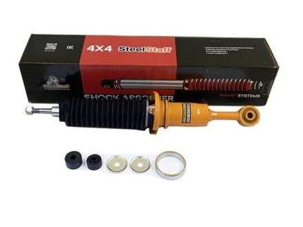 Амортизатор SteelStaff передний Toyota Hilux 2005-2014, 2015+, Prado 120/150, FJ Cruiser (лифт 0-50 мм Foam Cell)
