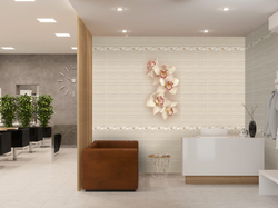 Панель ПВХ фотопечать Арома фон 2700х250мм