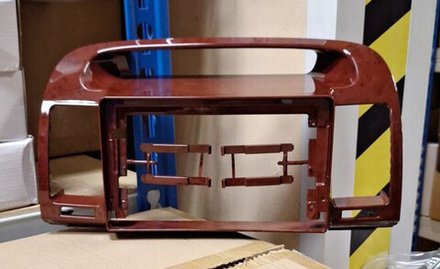 Магнитола Toyota Camry 30 2001-2006 (рамка дерево 1) - FarCar BM3020M монитор 9" QLED на Android 13, ТОП процессор, 4Гб+32Гб, CarPlay, 4G SIM-слот