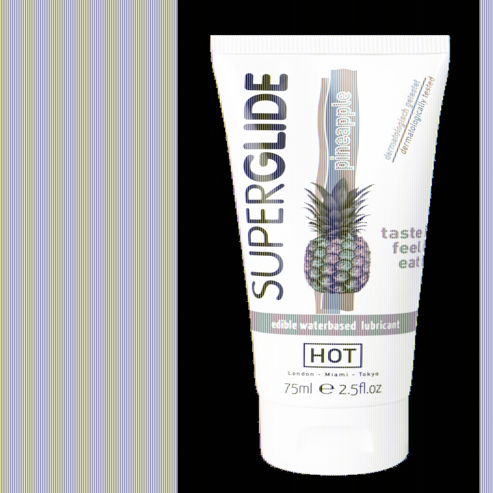 Смазка съедобная на водной основе Superglide со вкусом ананаса 75мл 44117
