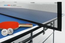 Стол теннисный Olympic с сеткой и набором Синий