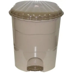 Ведро с педалью 11л. (латте)