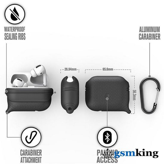 Catalyst Waterproof Case for AirPods 3 Premium Edition Stealth Black (Чёрный)