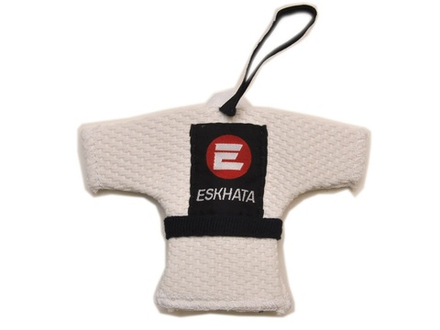 Брелок-сувенир "Дзюдо"  (белый)