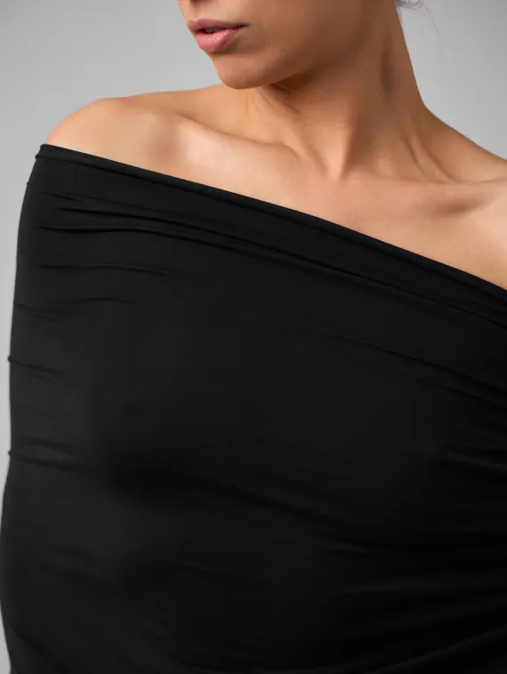 Модал, кулирная гладь, Турция, черный 170