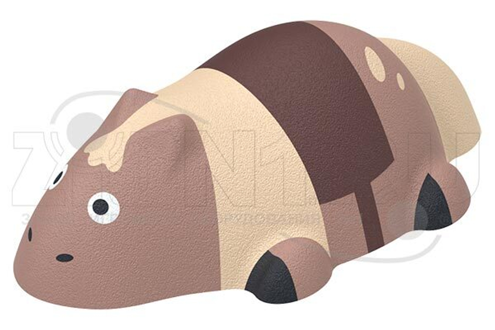 Резиновая фигура 3D Лошадка для детских площадок