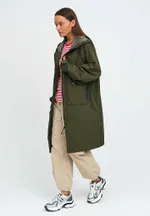 Плащ Kefirmaykifer оверсайз хаки