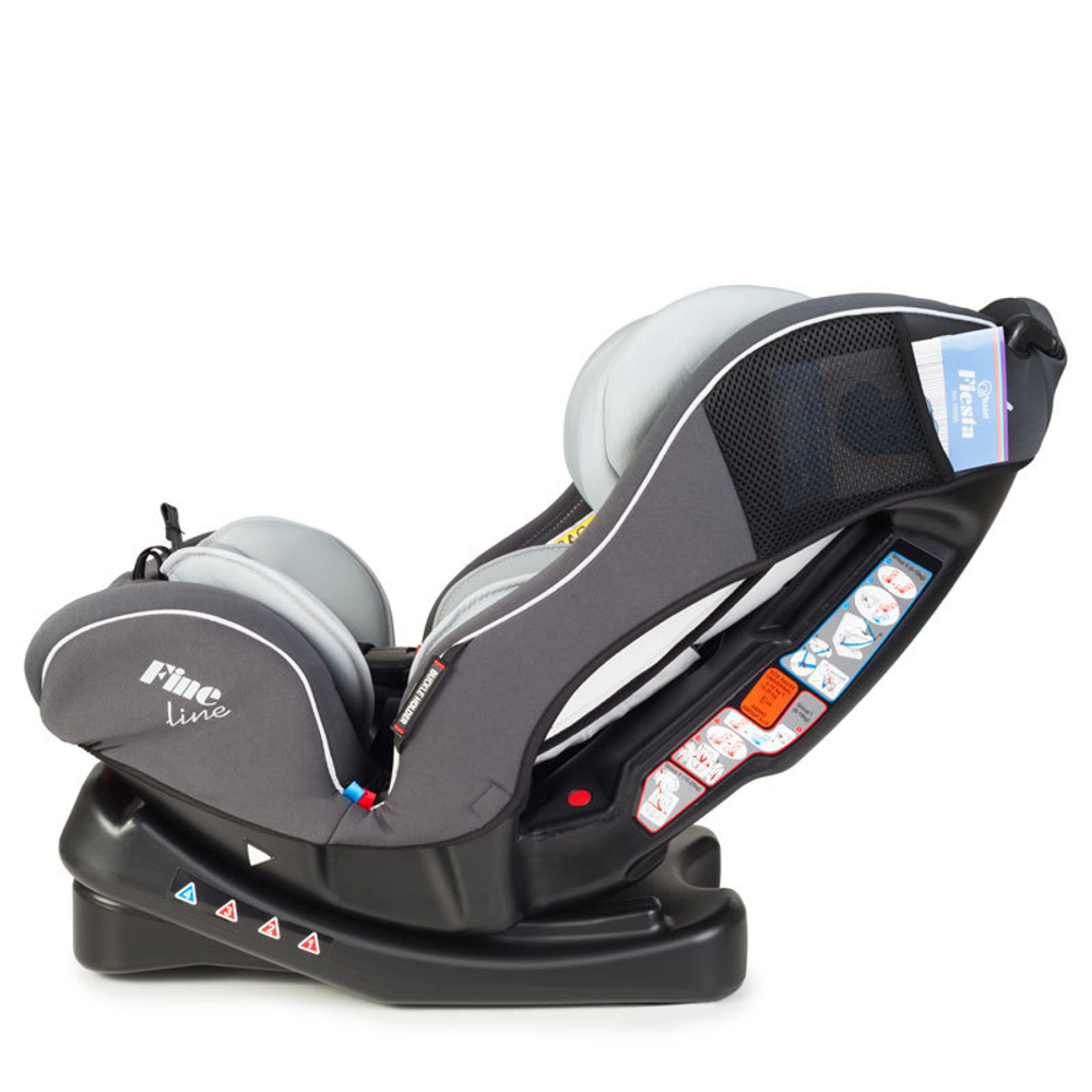 Автокресло RANT Fiesta 0-25 кг серый
