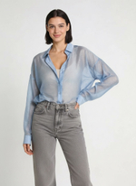 Рубашка со стразами