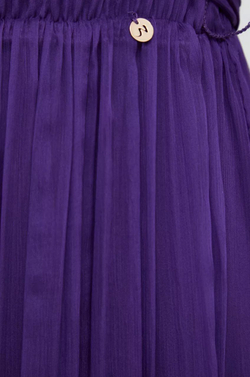 Платье шелк длинное пурпур