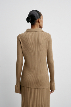 Рубашка INEZ, кэмел