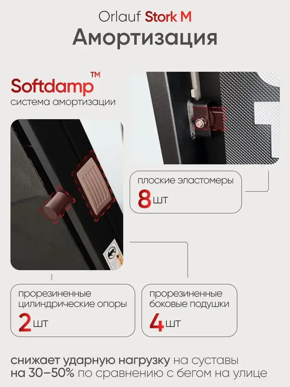 Беговая дорожка Orlauf Stork M