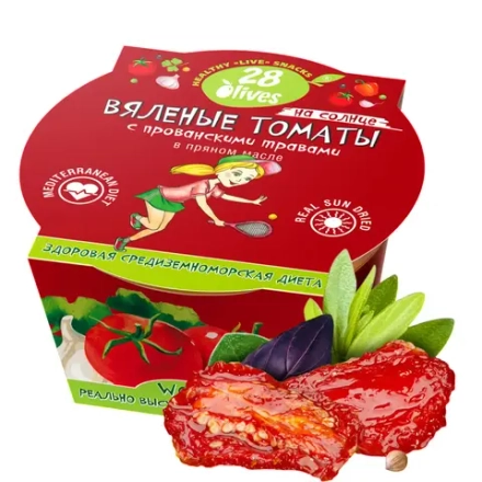 Вяленые томаты с прованскими травами в пряном масле