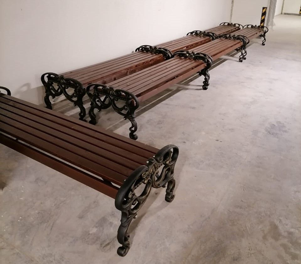 Банкетка чугунная «Трон»