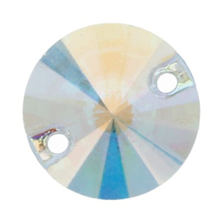 Стразы "PRECIOSA" Crystal AB 10 мм, стекло  перламутр (crystal AB), 1 шт