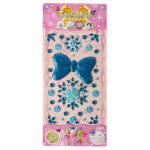 Наклейки-стразы Alingar, акриловые, "Бантик", крупный бант, цветы, пакет с европодвесом