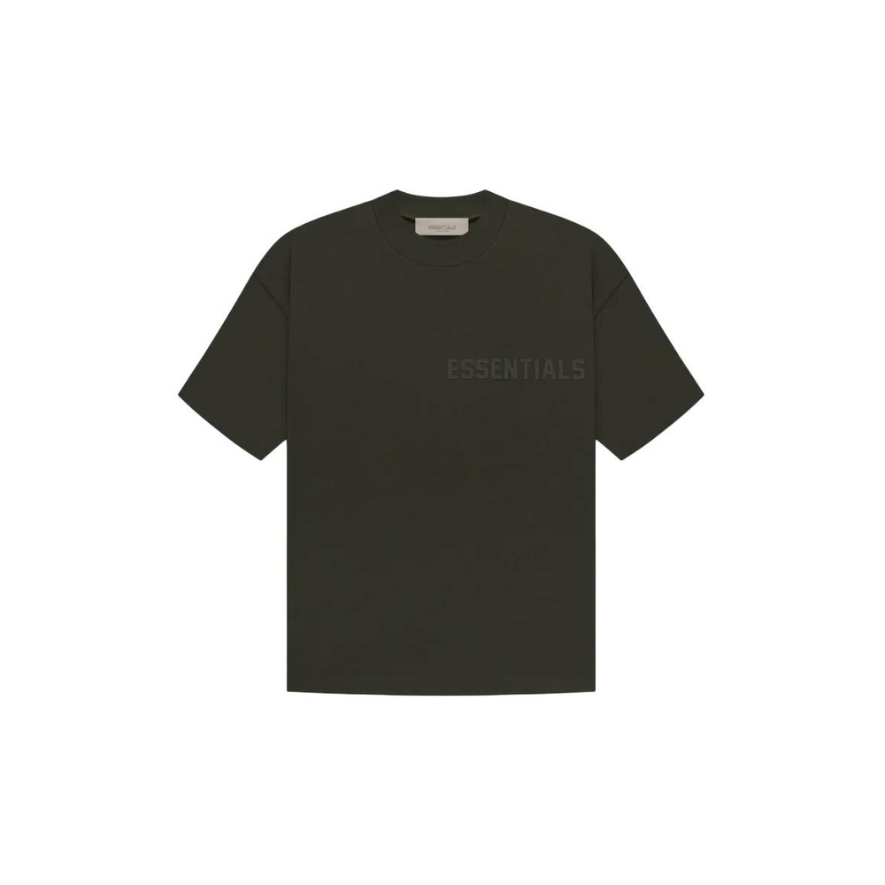 Футболка Fear of God Essentials Tee Off Black, FOG-SS23-103
