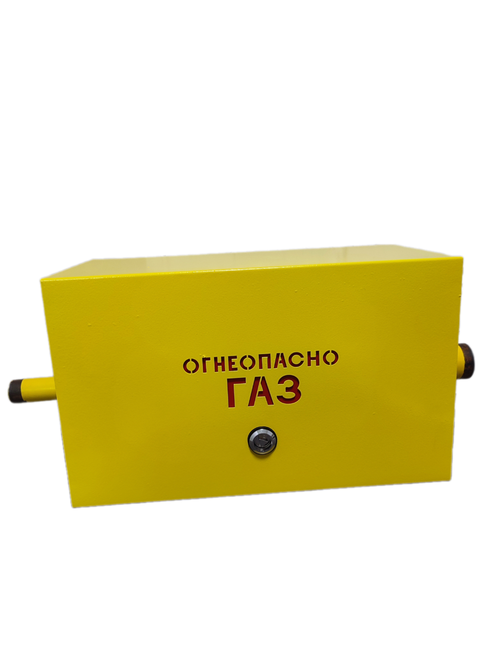 Шкафной газораспределительный пункт ГРПШ ОХТА-RF-25-1-ЛП-Ф (желтый)