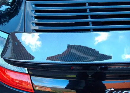 Карбоновый спойлер на крышку багажника для PORSCHE 911 997.1 TURBO S 2004–2010