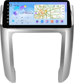 Магнитола для Land Rover Discovery 3 2005-2009 (закругленные углы) - FarCar монитор 12.3" 2K QLED на Android 14, TS10, CarPlay, 4G SIM-слот