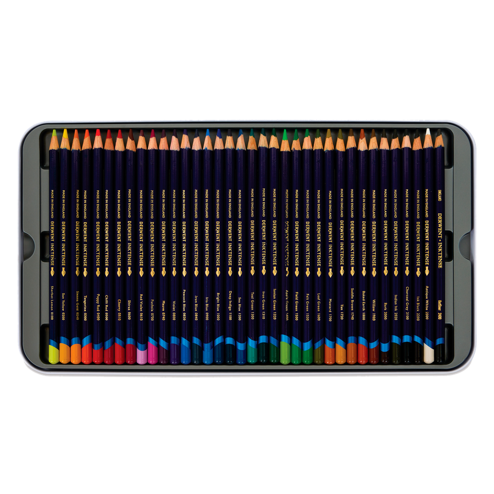 Derwent Inktense набор 36 цветов