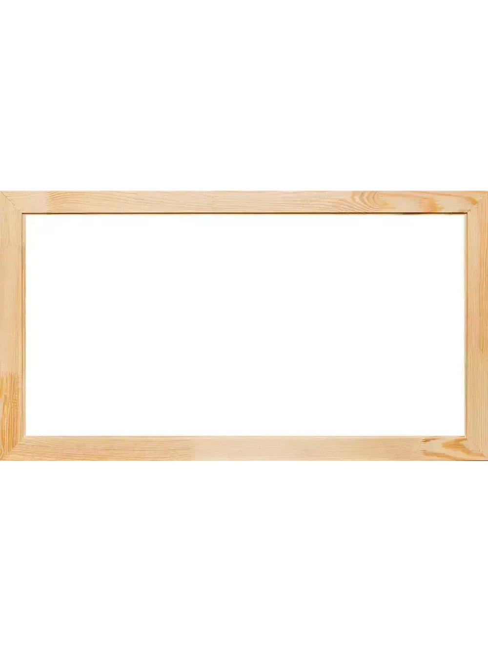 Деревянная рама 45x90 для картин на подрамнике сеч. 60x18