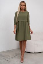 Платье Арчи (оливковый) Р11-1028 Nikol