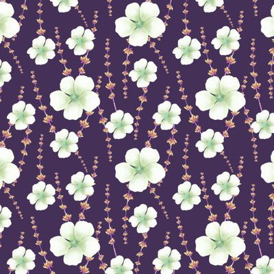 цветочный мотив