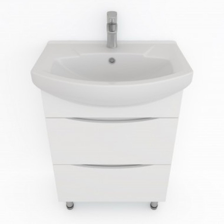 Тумба «МИШЕЛЬ-60» с умывальником ЭЛЕГАНС-60